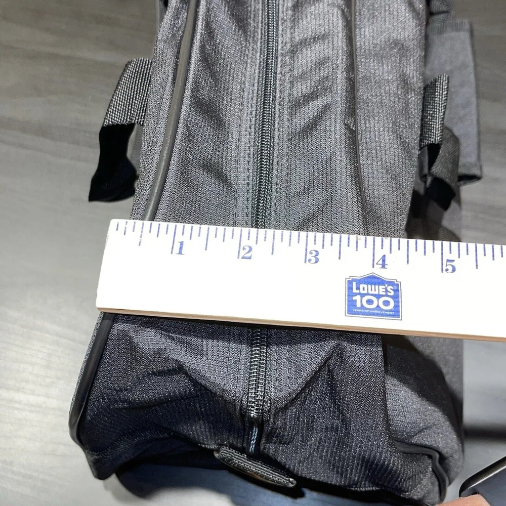 Calvin Klein Large Black‎ Fabric Weekend Travel Sports Duffle Bag Vacation NEW
